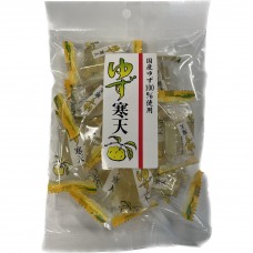 日本 東和製菓 ゆず寒天軟糖 YUZU JELLY 130g